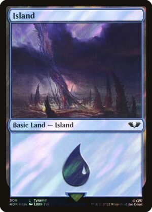 Island Surge - Surge Foil<br /><span class="collector-number">Collector No. 309★</span>