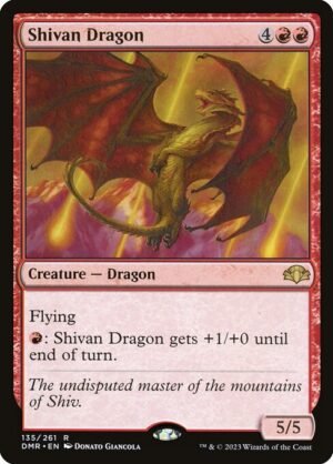 Shivan Dragon<br /><span class="collector-number">Collector No. 135</span>