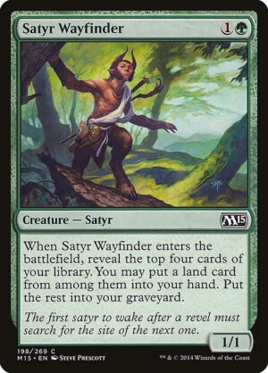 Satyr Wayfinder<br /><span class="collector-number">Collector No. 198</span>