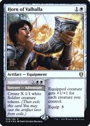 Horn of Valhalla // Ysgard's Call - Foil<br /><span class="collector-number">Collector No. 26s</span>