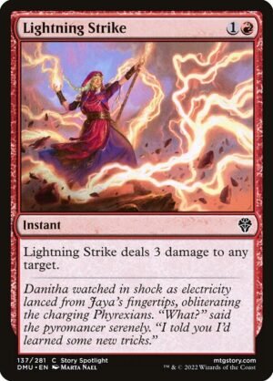 Lightning Strike - Foil<br /><span class="collector-number">Collector No. 137</span>