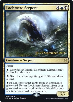 Lochmere Serpent - Foil<br /><span class="collector-number">Collector No. 195s</span>