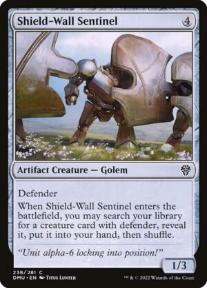 Shield-Wall Sentinel - Foil<br /><span class="collector-number">Collector No. 238</span>
