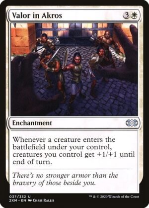 Valor in Akros<br /><span class="collector-number">Collector No. 37</span>