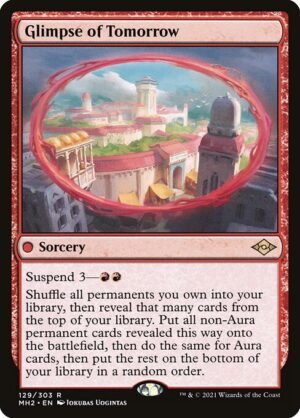 Glimpse of Tomorrow - Foil<br /><span class="collector-number">Collector No. 129</span>