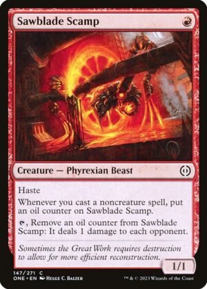 Sawblade Scamp - Foil<br /><span class="collector-number">Collector No. 147</span>