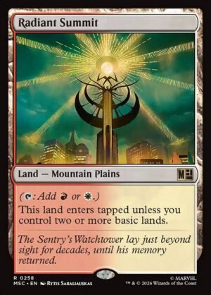 Radiant Summit<br /><span class="collector-number">Collector No. 258</span>