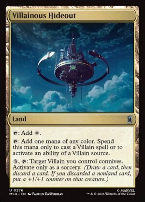 Villainous Hideout<br /><span class="collector-number">Collector No. 276</span>