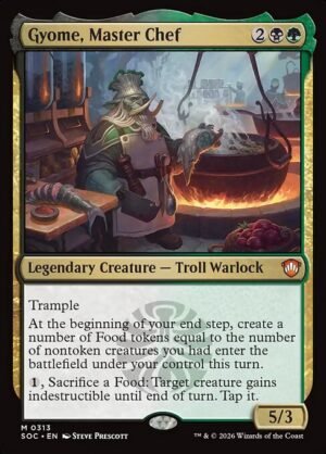Gyome, Master Chef<br /><span class="collector-number">Collector No. 313</span>