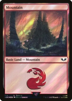 Mountain Surge - Surge Foil<br /><span class="collector-number">Collector No. 315★</span>