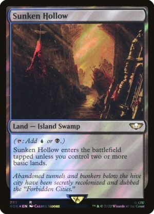 Sunken Hollow Surge - Surge Foil<br /><span class="collector-number">Collector No. 295★</span>