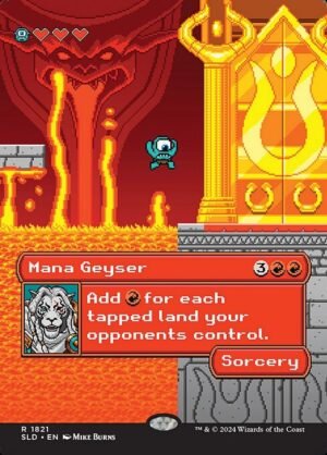 Mana Geyser - Foil<br /><span class="collector-number">Collector No. 1821</span>