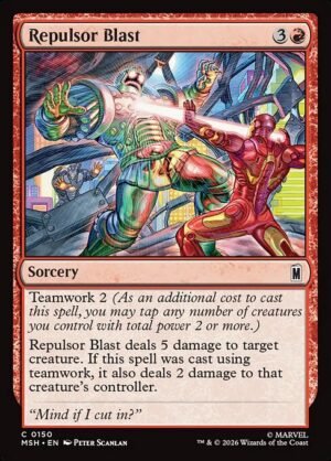 Repulsor Blast<br /><span class="collector-number">Collector No. 150</span>