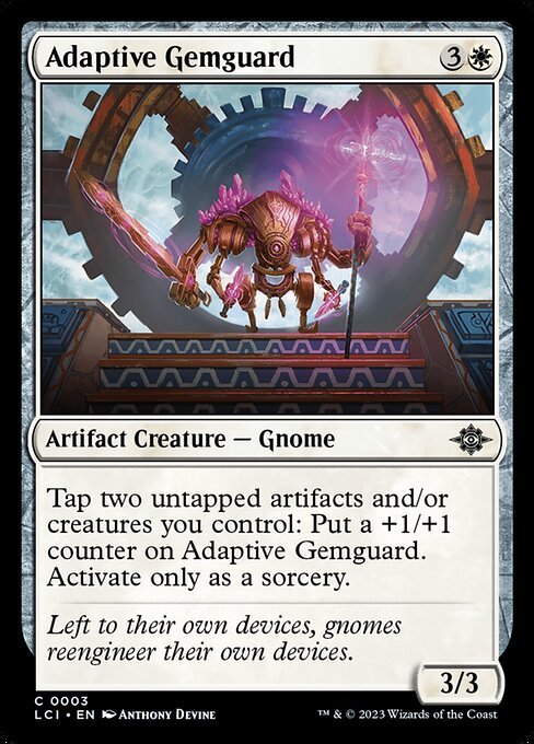 Adaptive Gemguard - Foil<br /><span class="collector-number">Collector No. 3</span>