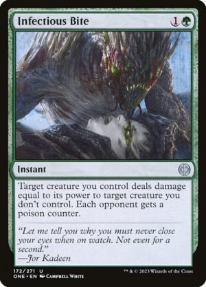 Infectious Bite - Foil<br /><span class="collector-number">Collector No. 172</span>