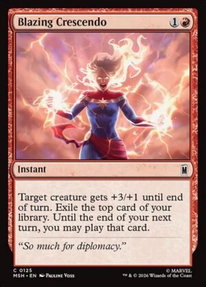 Blazing Crescendo<br /><span class="collector-number">Collector No. 125</span>