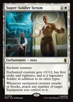 Super-Soldier Serum<br /><span class="collector-number">Collector No. 38</span>