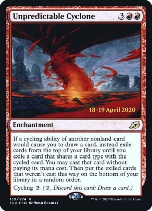Unpredictable Cyclone - Foil<br /><span class="collector-number">Collector No. 139s</span>