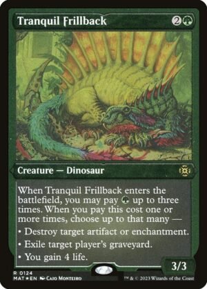 Tranquil Frillback - Etched<br /><span class="collector-number">Collector No. 124</span>