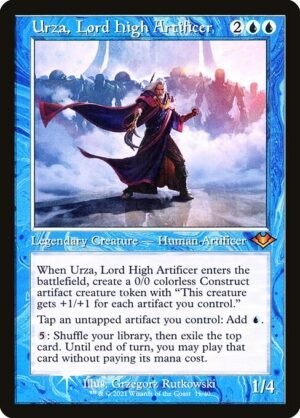 Urza, Lord High Artificer - Foil<br /><span class="collector-number">Collector No. 11</span>