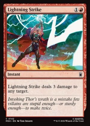 Lightning Strike<br /><span class="collector-number">Collector No. 142</span>
