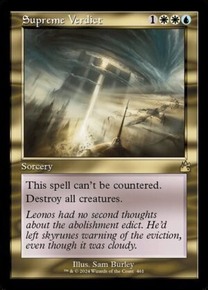 Supreme Verdict - Foil<br /><span class="collector-number">Collector No. 461</span>