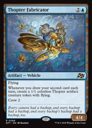 Thopter Fabricator - Foil<br /><span class="collector-number">Collector No. 68</span>