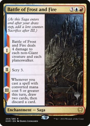 Battle of Frost and Fire - Foil<br /><span class="collector-number">Collector No. 204p</span>