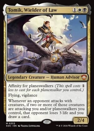 Tomik, Wielder of Law<br /><span class="collector-number">Collector No. 333</span>