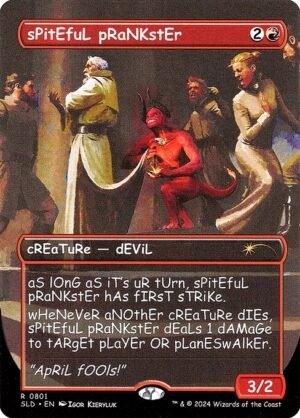 Spiteful Prankster - Foil<br /><span class="collector-number">Collector No. 801</span>