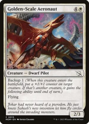 Golden-Scale Aeronaut - Foil<br /><span class="collector-number">Collector No. 15</span>