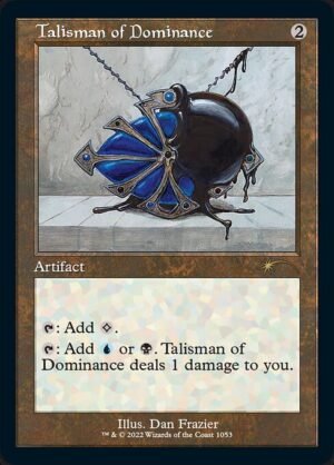 Talisman of Dominance - Etched<br /><span class="collector-number">Collector No. 1053</span>
