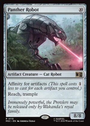 Panther Robot<br /><span class="collector-number">Collector No. 113</span>