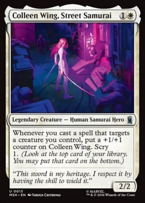 Colleen Wing, Street Samurai<br /><span class="collector-number">Collector No. 13</span>