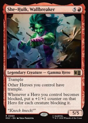 She-Hulk, Wallbreaker<br /><span class="collector-number">Collector No. 60</span>