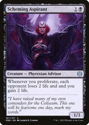 Scheming Aspirant - Foil<br /><span class="collector-number">Collector No. 107</span>