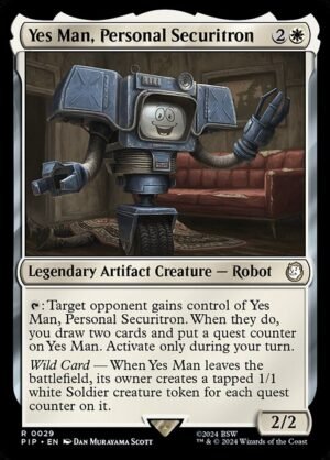 Yes Man, Personal Securitron<br /><span class="collector-number">Collector No. 29</span>