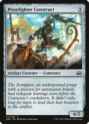 Prizefighter Construct - Foil<br /><span class="collector-number">Collector No. 172</span>
