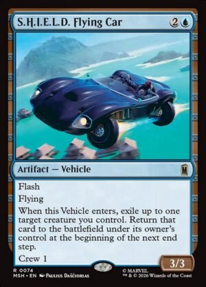 S.H.I.E.L.D. Flying Car<br /><span class="collector-number">Collector No. 74</span>