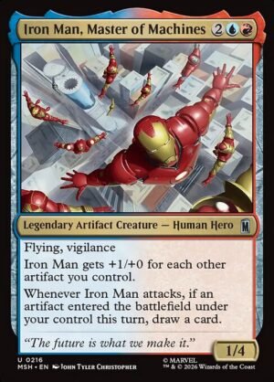 Iron Man, Master of Machines<br /><span class="collector-number">Collector No. 216</span>