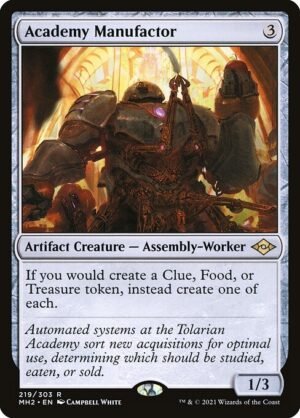Academy Manufactor - Foil<br /><span class="collector-number">Collector No. 219</span>