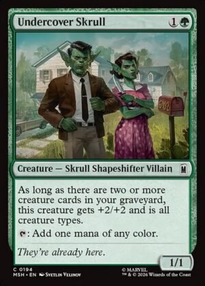 Undercover Skrull<br /><span class="collector-number">Collector No. 194</span>