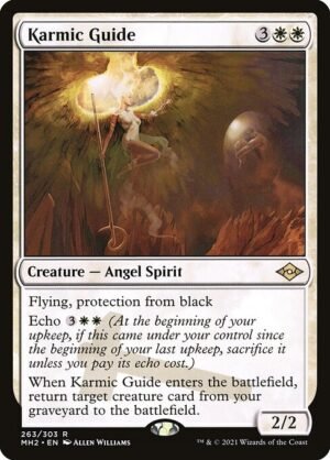 Karmic Guide - Etched<br /><span class="collector-number">Collector No. 263</span>