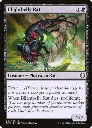 Blightbelly Rat - Foil<br /><span class="collector-number">Collector No. 85</span>
