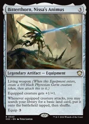 Bitterthorn, Nissa's Animus<br /><span class="collector-number">Collector No. 343</span>