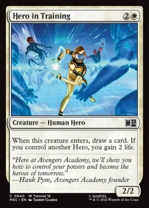 Hero in Training<br /><span class="collector-number">Collector No. 840</span>