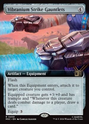 Vibranium Strike Gauntlets<br /><span class="collector-number">Collector No. 459</span>