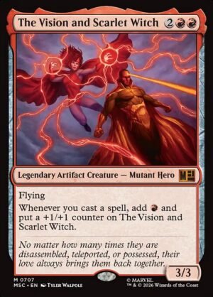 The Vision and Scarlet Witch<br /><span class="collector-number">Collector No. 707</span>