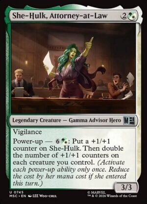 She-Hulk, Attorney-at-Law - Foil<br /><span class="collector-number">Collector No. 745</span>