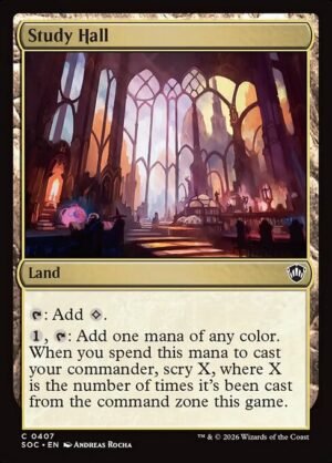 Study Hall<br /><span class="collector-number">Collector No. 407</span>